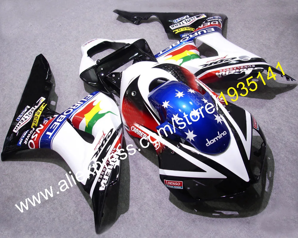 

Для Honda 06 07 CBR1000 RR 2006 2007 CBR1000RR Популярные разноцветные обтекатель для кузова мотоцикла kit (литья под давлением)