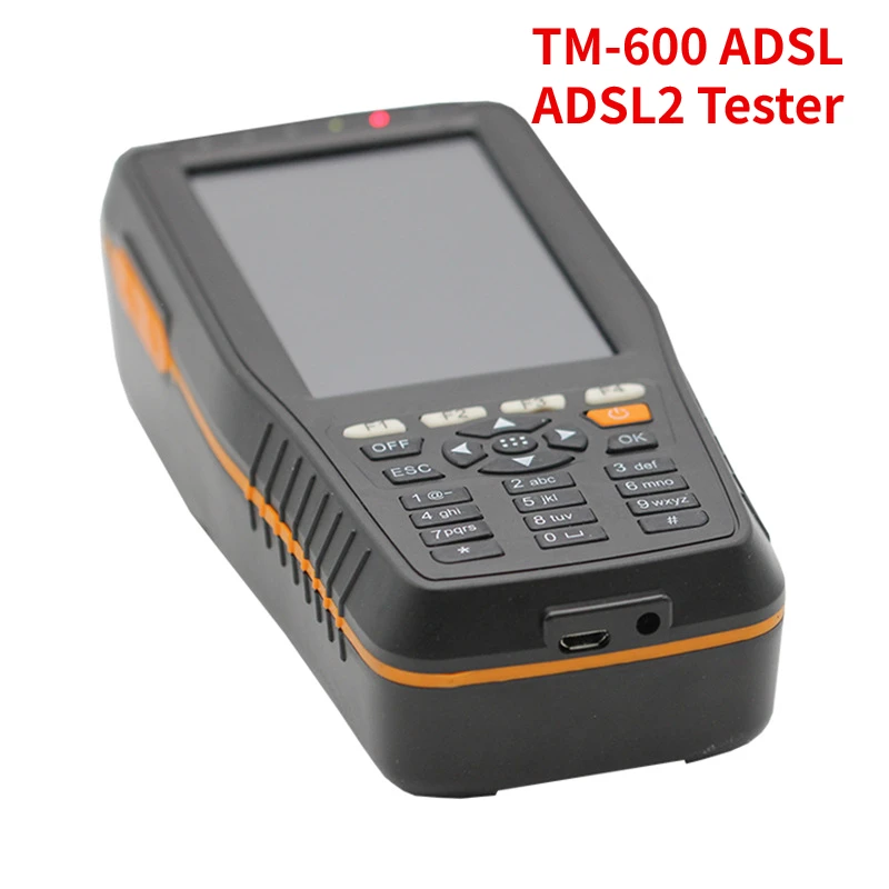 TM-600 ADSL ADSL2 Tester WAN & LAN xDSL Line Test Equipment TM600 Tone Tracker TDR Cable Fault Locator optional |