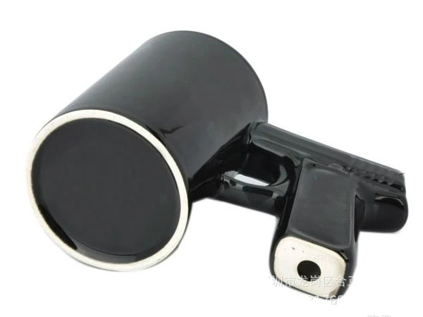 Креативные керамические кофейные чашки с пистолетом кружки забавная кружка для