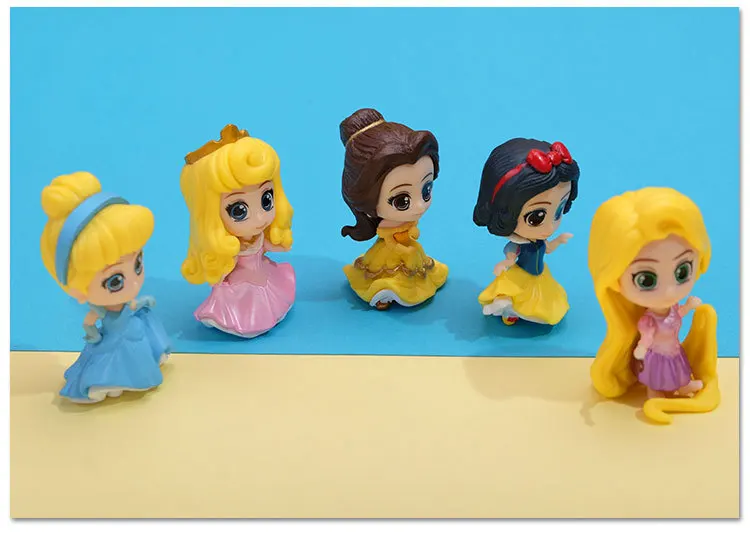 Брелок для ключей Принцессы Disney аниме фигурка Белоснежки Ариэль Золушка