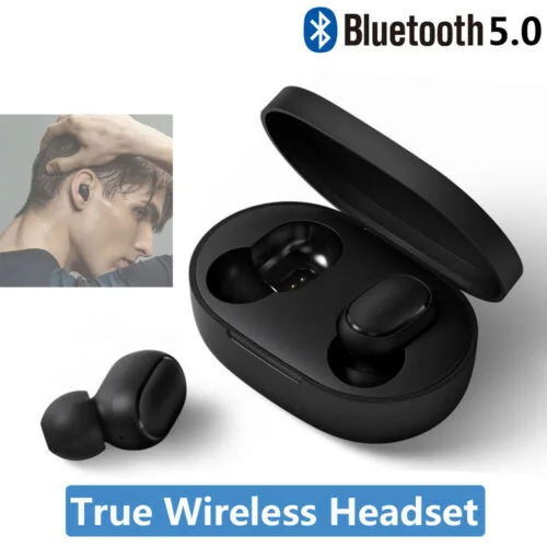 

Bluetooth 5.0 Wireless Headset Waterproof Earphone Wireless Headphone Mini Earbud Stereo In-Ear Pods For Xiaomi Redmi IOS