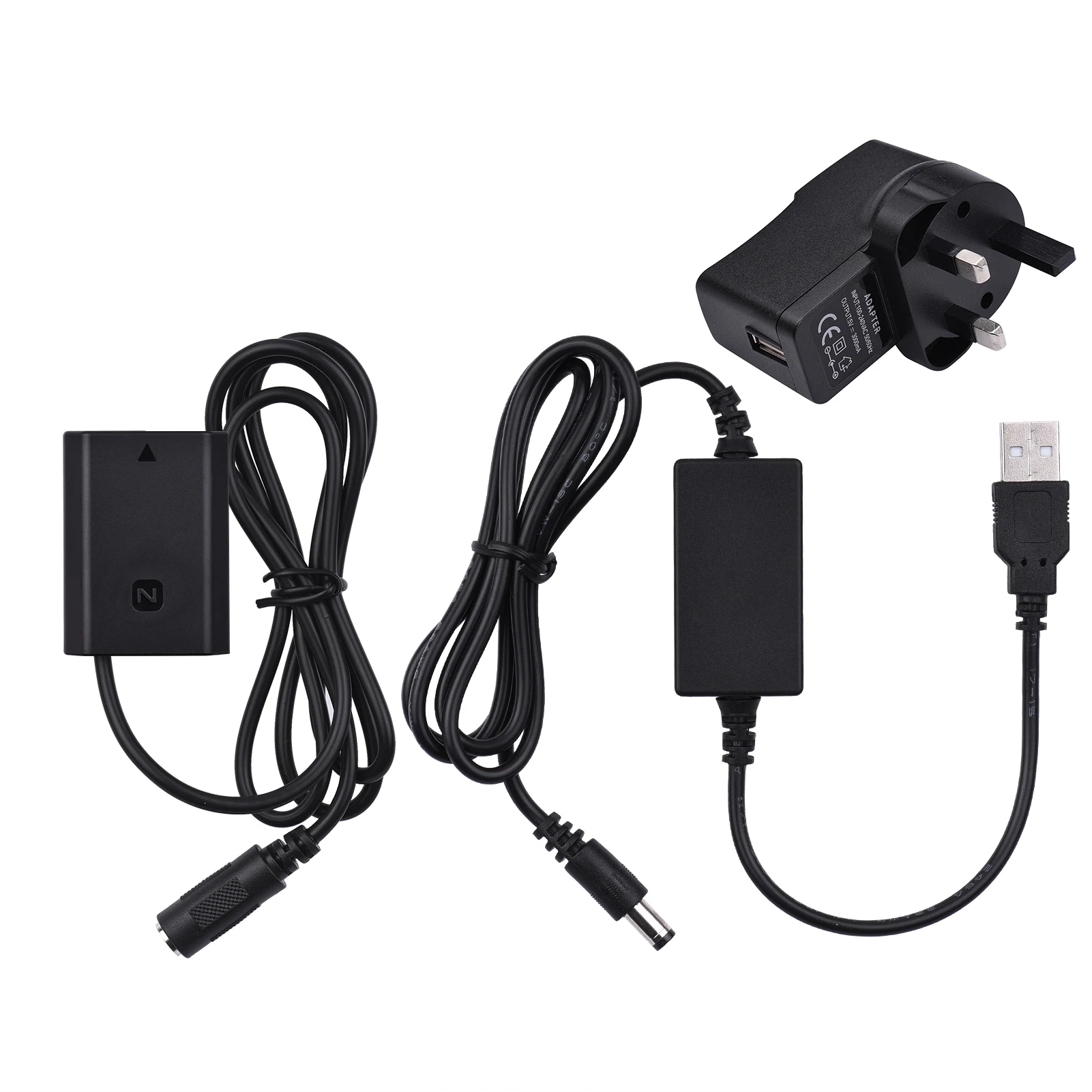 

Манекен Батарея заменить NP-FZ100 Батарея с USB DC преобразователь Мощность кабель совместим с Sony A9 A7R3 A7M3 A7S3 A7III камера