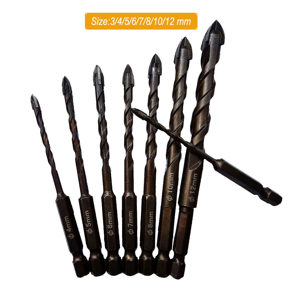 JUSTINLAU крест Шестигранная плитка биты стекло Керамика Бетон отверстие