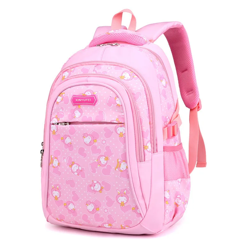 Girls waterproof School Bags Orthopedic Princess Schoolbags kids Children Backpacks Girls Primary Bookbags Kids Mochila Infantil