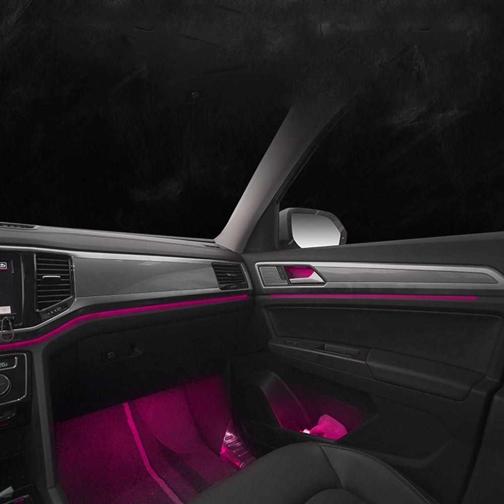 Для VW Teramont X 17-21 оригинальная световая полоса для двери автомобиля улучшенная