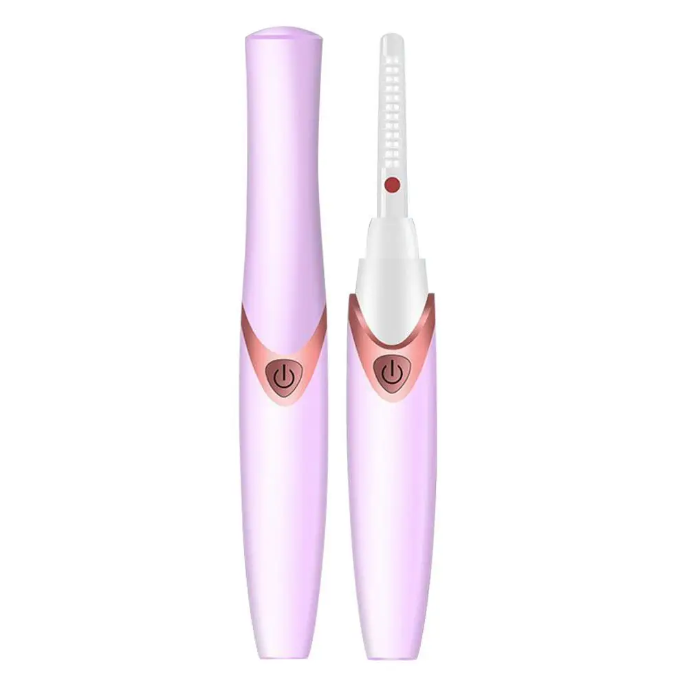 

Mini Electric Heated Eyelash Curler Heated Eyelashes Makeup Eye Lashes Heated Eyelash Curler Applicator Long Lasting Beauty Tool