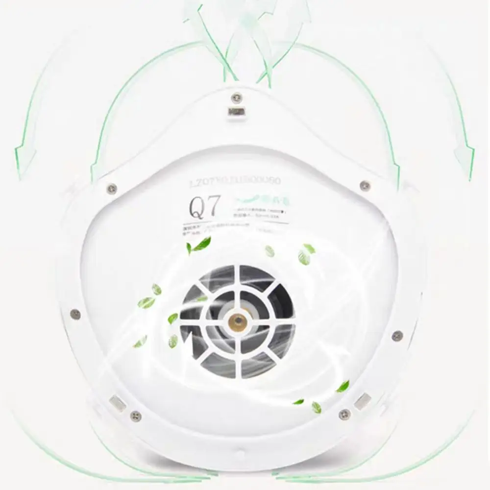 Новинка 2020 электрическая маска Xiaomi Q7 с защитой от смога и без удушения для подачи