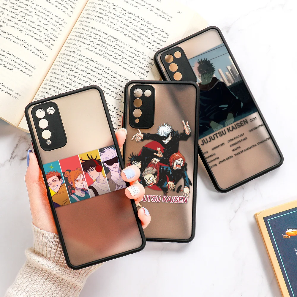 

Jujutsu Kaisen Realme 8 Pro Case Realme C21 C15 C20 C11 C12 V13 5G Funda OPPO A52 A72 A92 A93 A94 A95 A54 A55 A74 Reno 5Z Cover