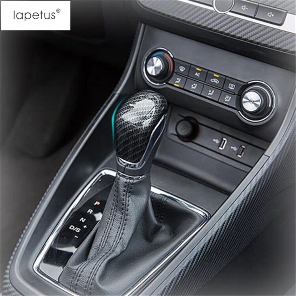 Аксессуары Lapetus подходят для MG ZS 2018 - 2020 ABS печать шестеренка рукоятка формовочная
