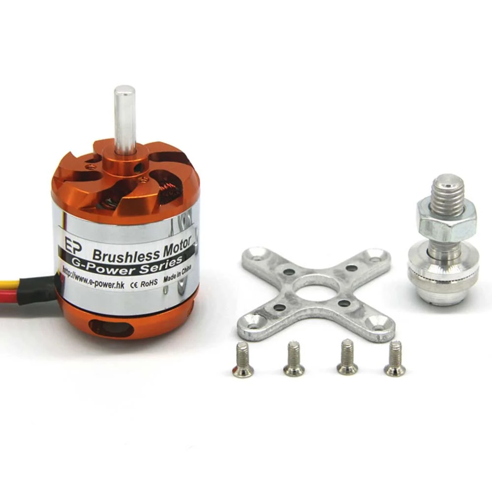 E-Power бесщеточный двигатель D3542 3542 1000KV 1250KV 1450KV Lipo 2-4s 5mm Axis 130g 70A ESC | Игрушки и хобби