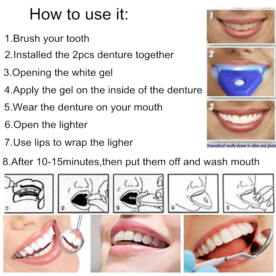 Оригинальный гель для отбеливания зубов и | Красота здоровье
