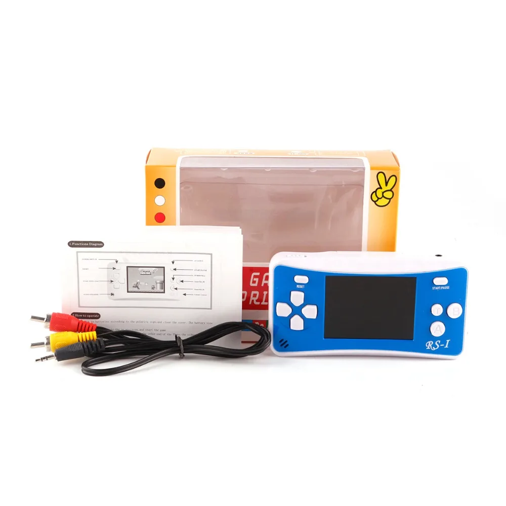 Игровая приставка для мальчиков и девочек Классическая портативная игровая в