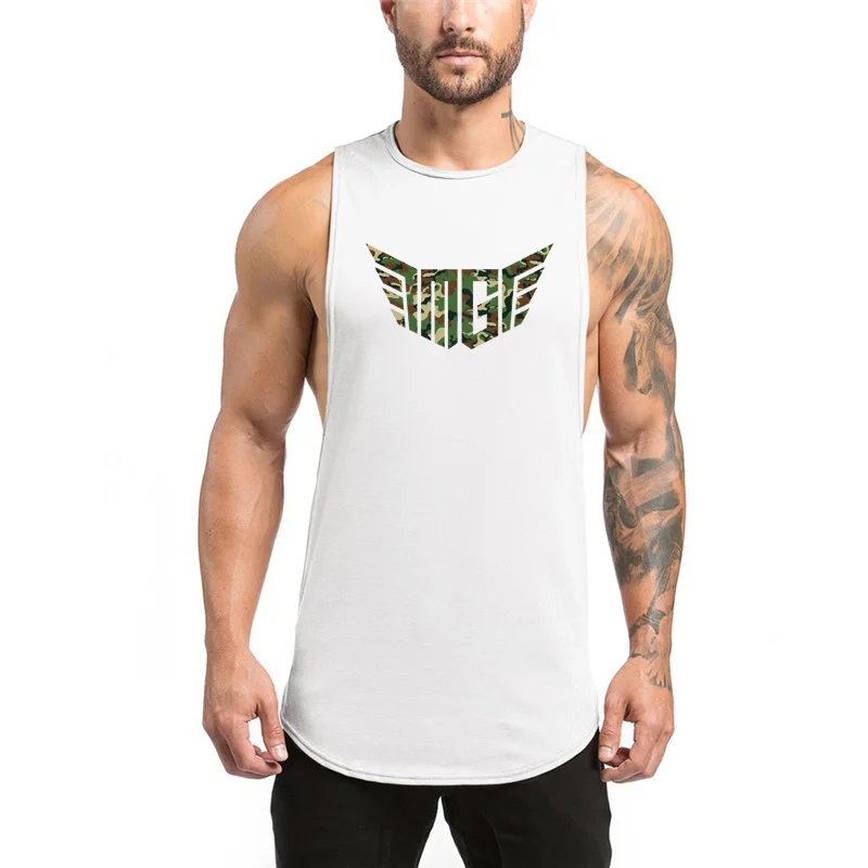 

New Just gym Brand Clothing Men's Tank Top Fitness Bodybuilding Stringer Singlets Muscle Vest Workout Tank Top Activewear Male