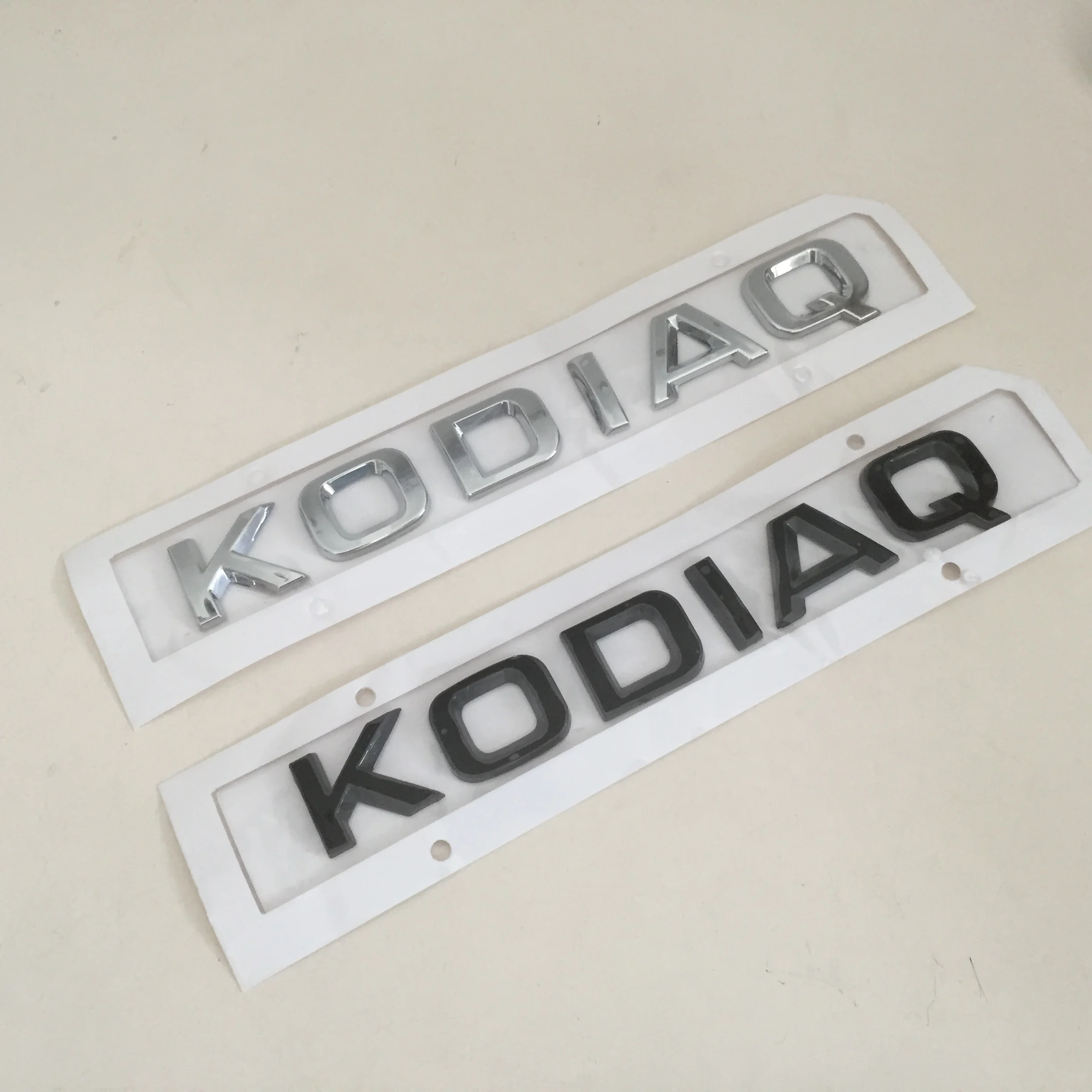 1 шт. 3D ABS высокое качество KODIAQ Автомобильная буква задняя зеркальная эмблема
