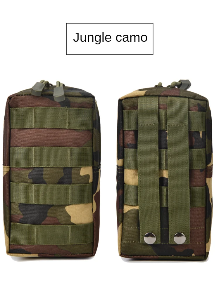 Multifunctional MOLLE Sports Tactical Pocket Army Fan Riding Camouflage Mobile Phone Bag