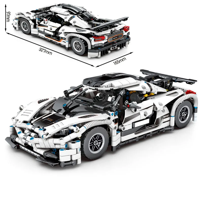 

1275pcs Technical Expert Speed Champions Car Building Blocks Super Sport Vehicle Model Bricks Birthday Gift Toys for boys