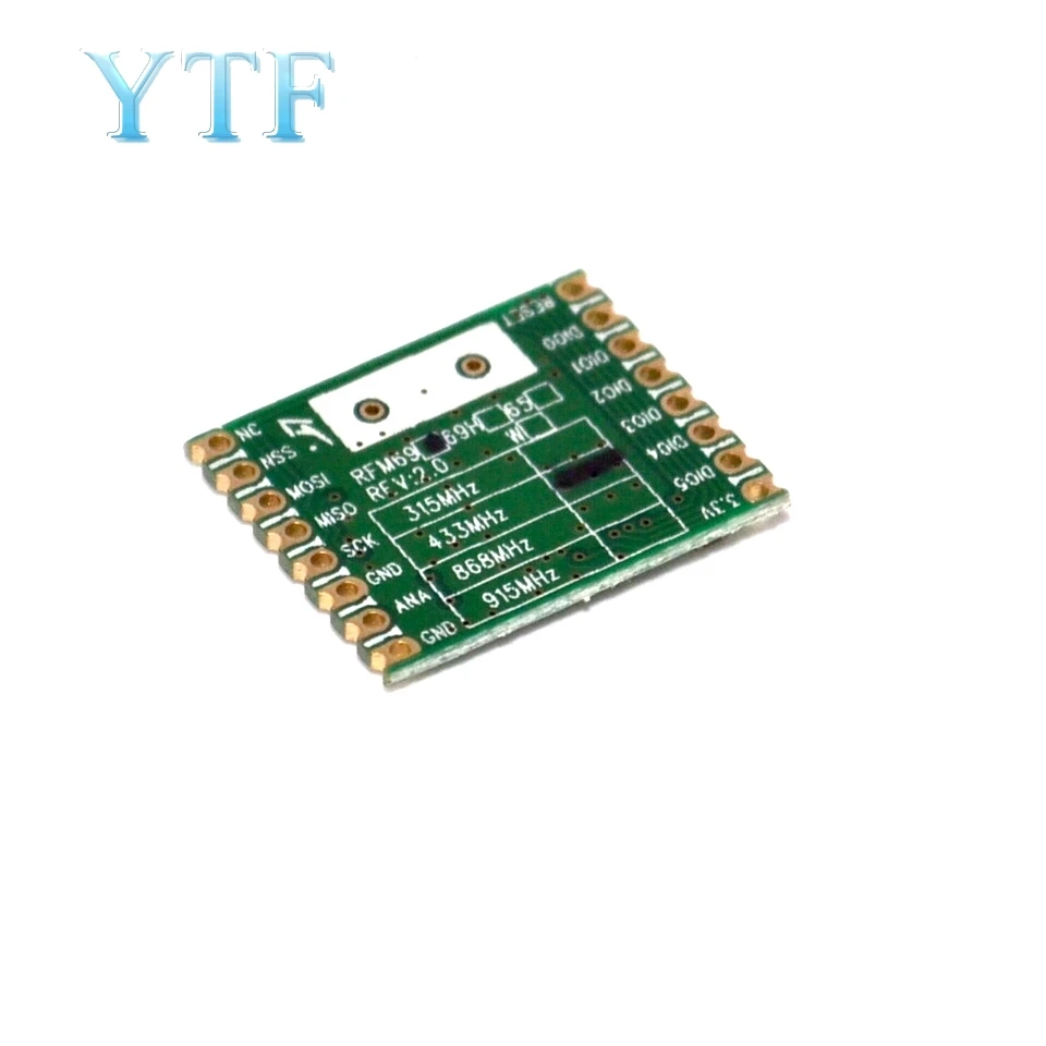 RFM69H RFM69 433/868/915 МГц модули беспроводного приемопередатчика SPI | Компьютеры и офис