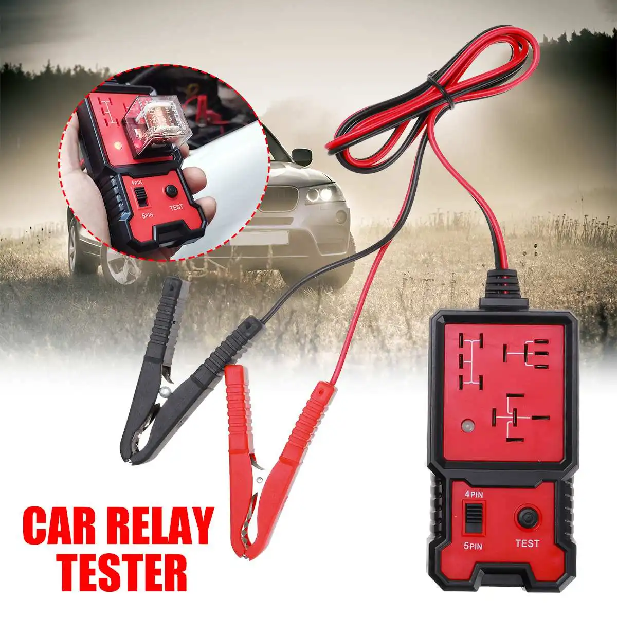 

12 В проверка автомобильных аккумуляторов, электронный автомобильный релейный тестер для автомобилей, проверка автомобильных аккумуляторо...