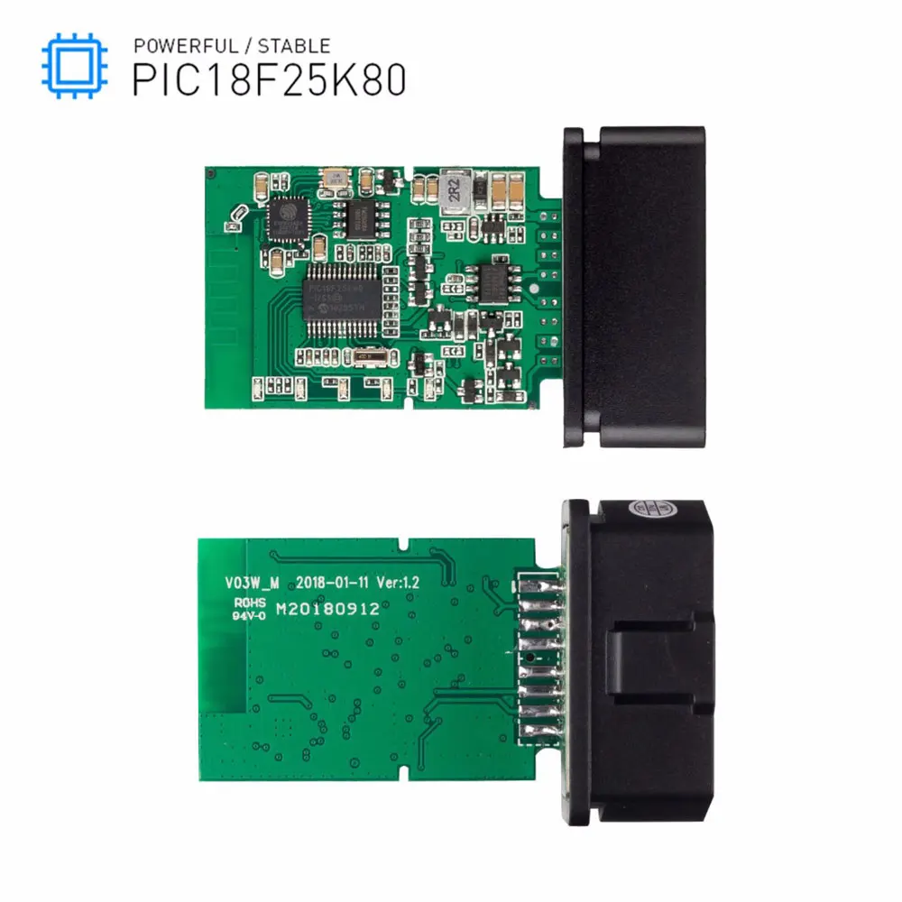 Elm327 v1.5 OBD2 сканер автомобильный Wifi Bluetooth диагностический инструмент для iPhone Android