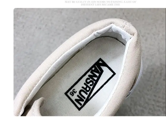 Модная парусиновая обувь Новинка весны 2019 года модная женская повседневная