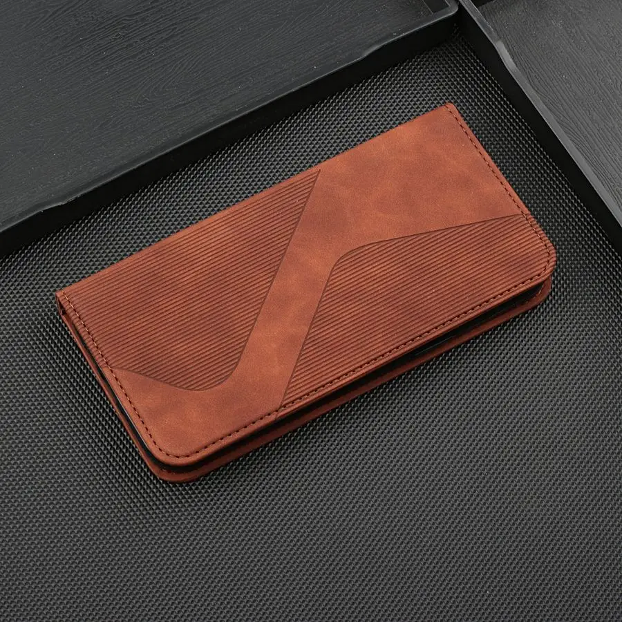 

Leather Flip Business Phone Case For Samsung Galaxy S10E S20 FE S21 FE Ultra S10 Plus Note 20 Ultra Magnetic Holder Wallet Cover