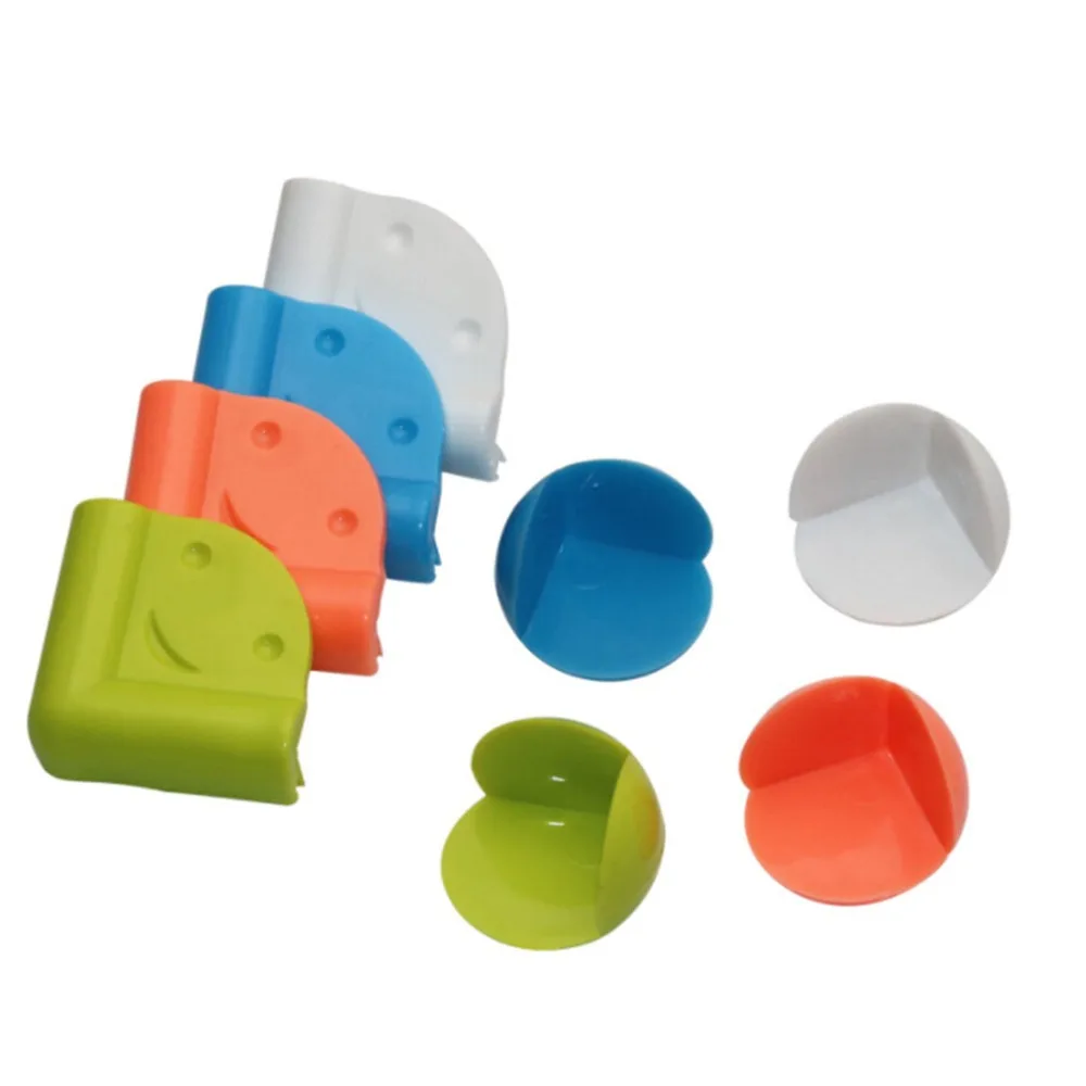 Protectores de esquina transparentes para mesa, Protector de esquina de muebles de seguridad para beb&eacute;, cubierta de &aacute;ngulo anticolisi&oacute;n, en forma de bola, nuevo-3