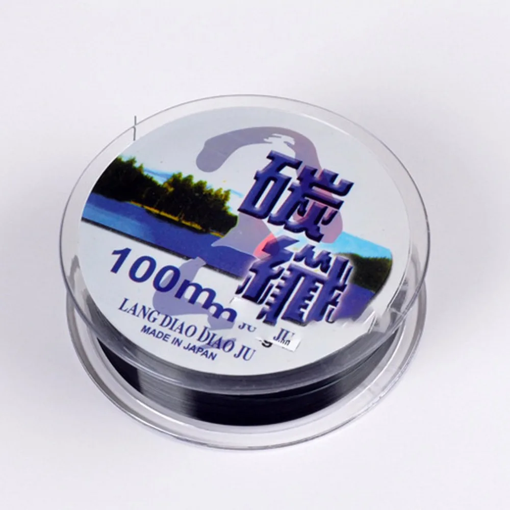 Рыболовная леска их Фторуглерода 100 м углеродное волокно лидер Fly Line с быстрым