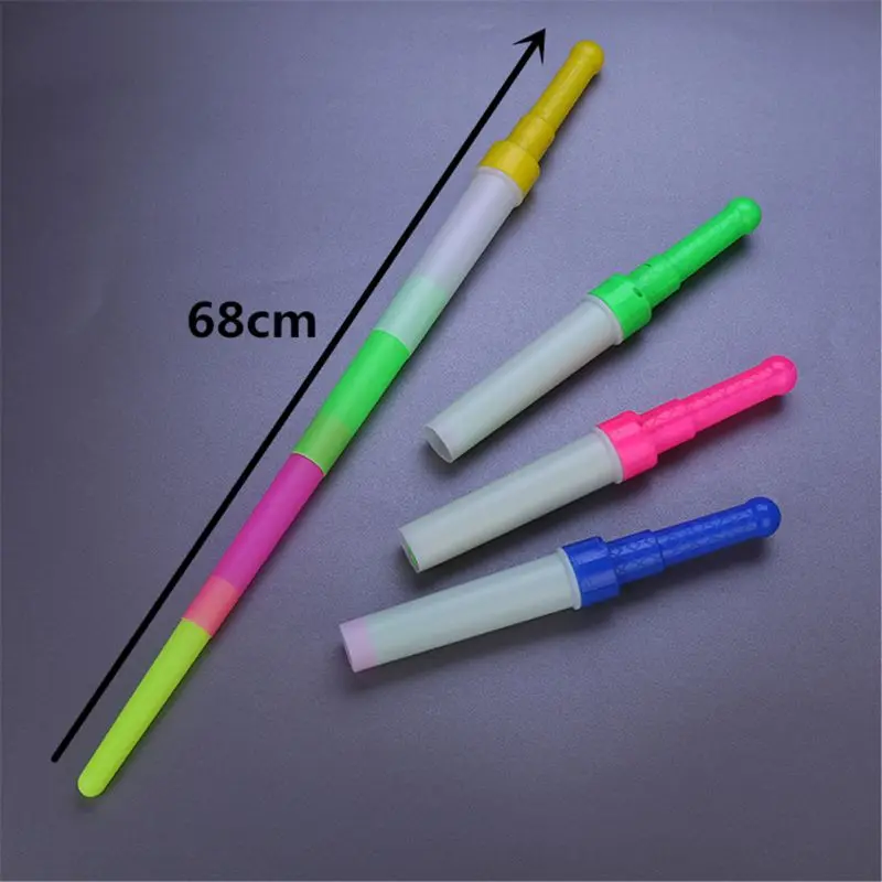 

Scalable Rainbow Lightsaber Toys for Children Saber Luminous LaserSword Light-up Led Flashing Lightstick