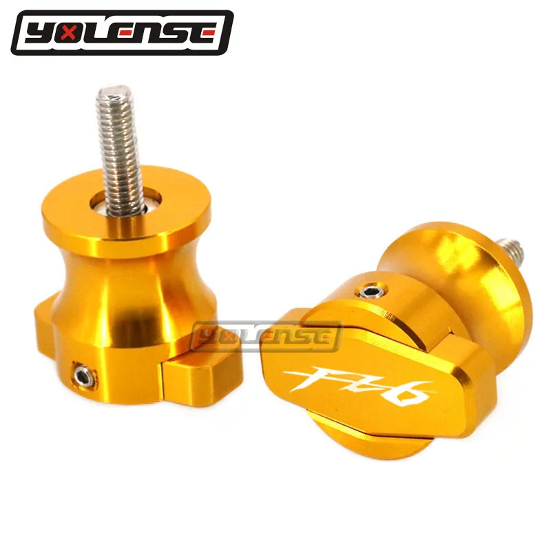

Motorcycle CNC Frame Stands 6MM Screws sliders Swingarm Spools Slider M6 For YAMAHA FZ6 FAZER FZ 6 2004-2015 2014 2013 2012 2011