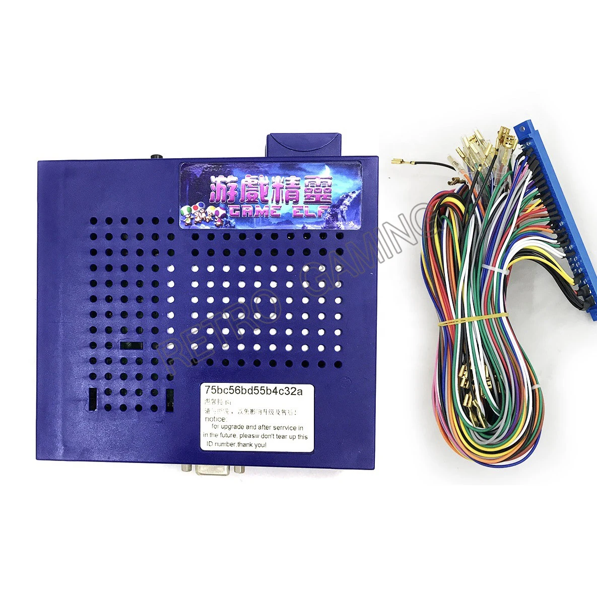 412 в 1 Jamma аркадная игра ELF PCB картридж vard классический вертикальный экран