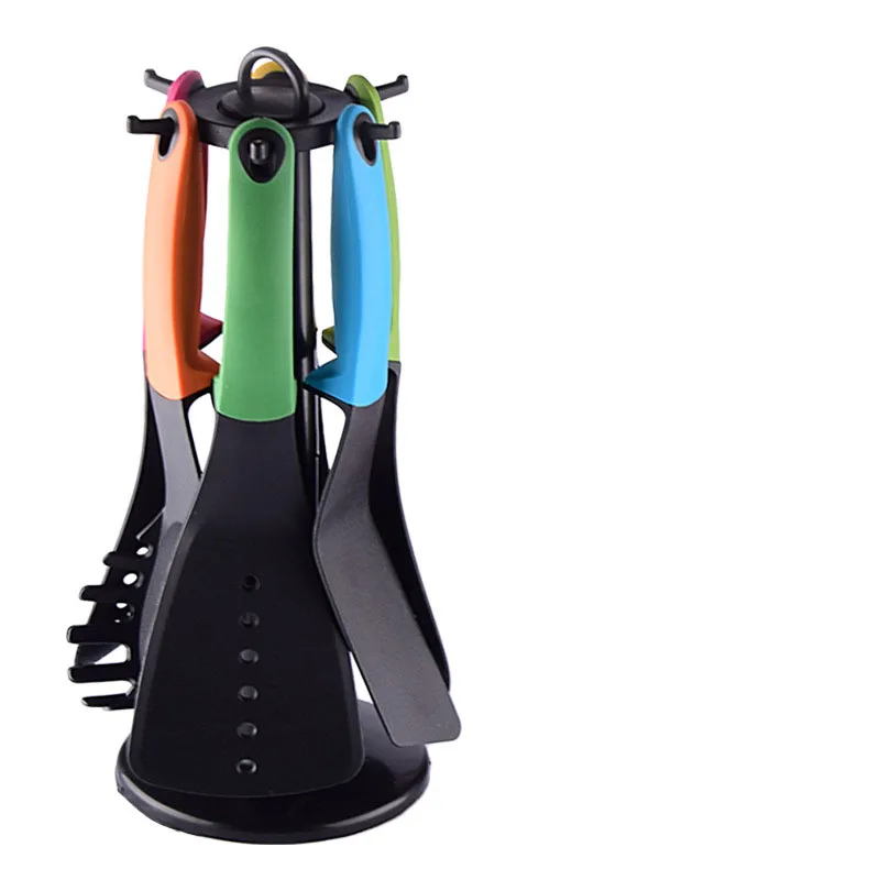 7 шт. набор посуды из нейлона антипригарная лопатка для сковородки суповая