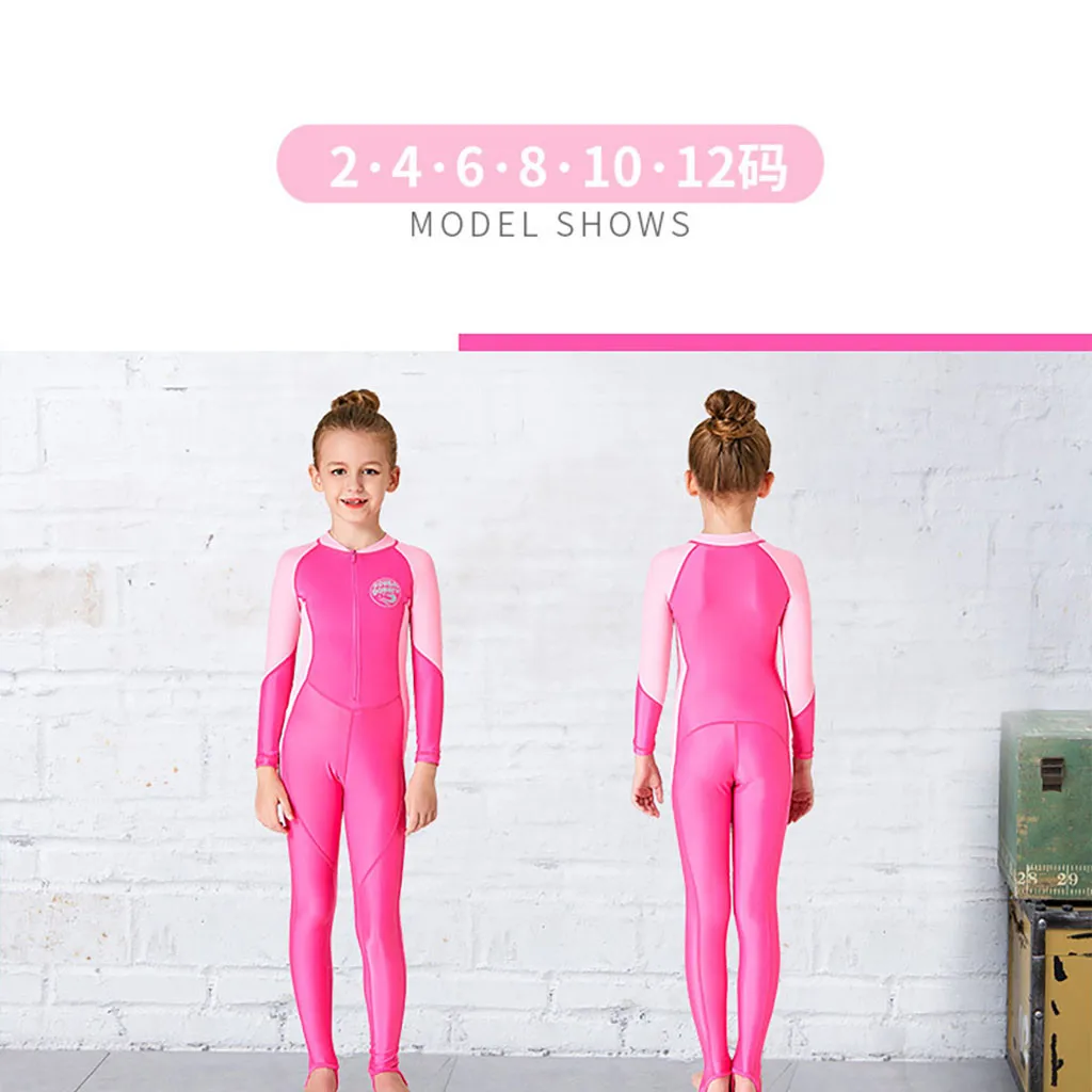 Детский костюм для дайвинга детский цельный гидрокостюм мальчиков и девочек