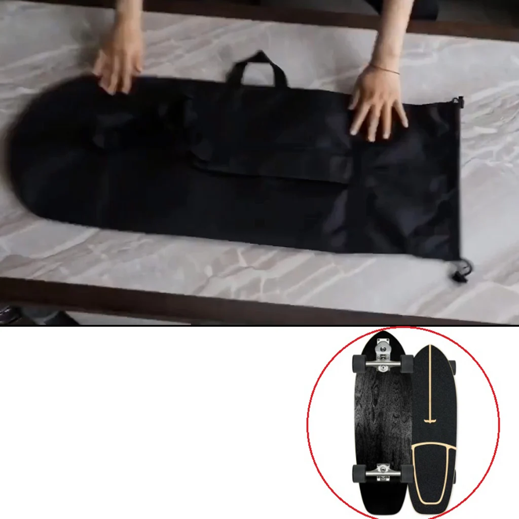 

Nylon Skateboard Bag Handbag Water Repellent Scooter Longboard Carrier