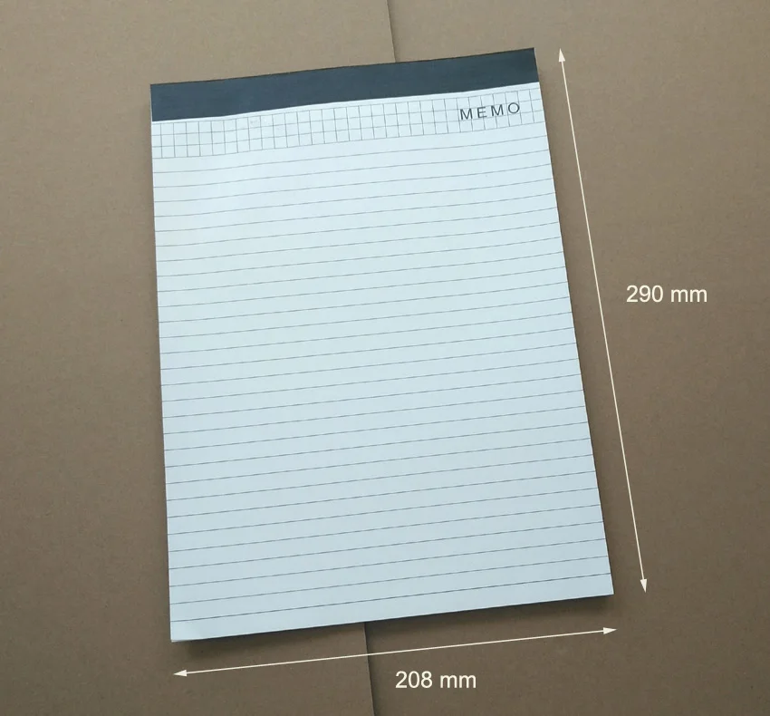 A4 размер банка бумажный блокнот memo pad записная книжка записка pad листов тетрадь для записей состав, офисные школьные принадлежности, блокноты в 1113