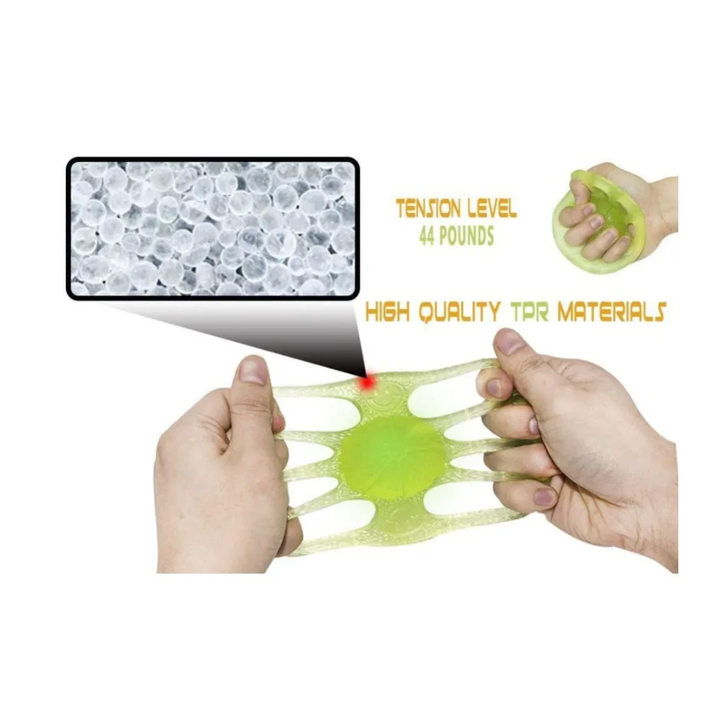 Силиконовые реабилитационные ленты для тренажер рук пальцев тренировочная