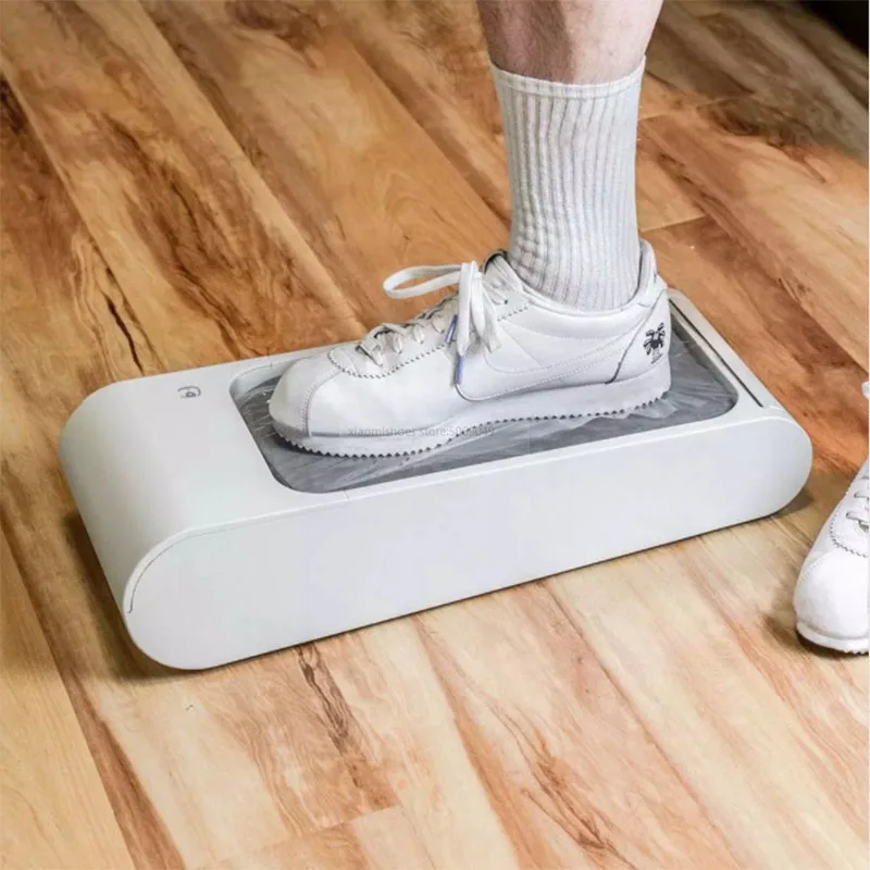 

2021 Youpin Автоматическая Рабочая однократная пленка для установки обуви, водонепроницаемая накладка на ногу, устройство для нанесения пленки ...