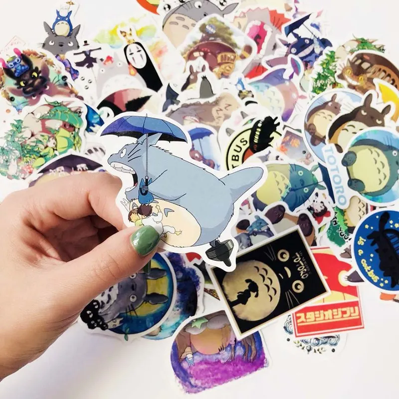 70 шт./компл. японский фильм Мой сосед Тоторо милые канцелярские наклейки для