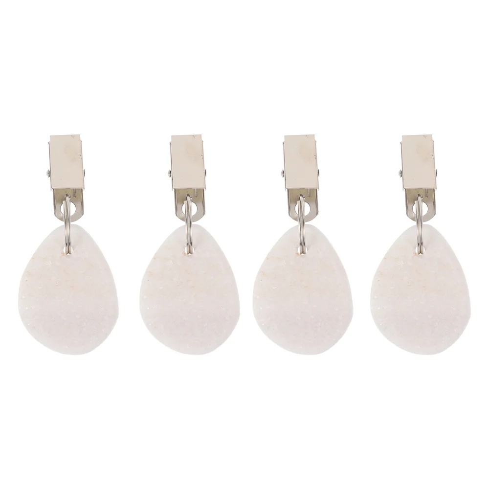 

4pcs Tablecloth Weights Table Cover Weights Simple Table Cloth Pendant Clips