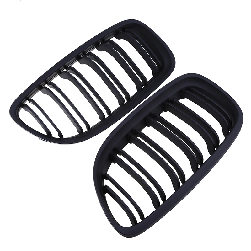 POSSBAY Fit for BMW 3-Series E90 Sedan 2008-2011 Facelift Double Rib Front Bumper Kidney Grille High Quality Car Center Grills | Автомобили