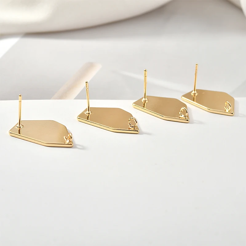 Медное покрытие 18k настоящее золото самолет необычные специальная форма ушные