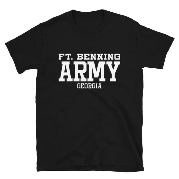 

US Army Fort Benning Georgia Military Center Paratroopers Soldiers T-Shirt