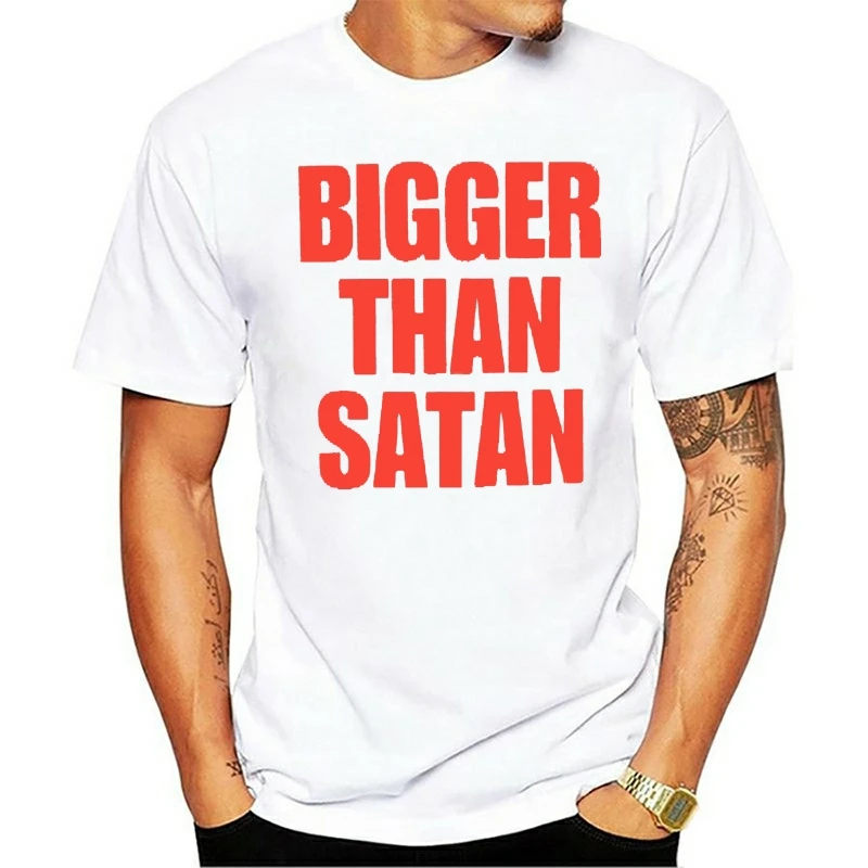 

Bigger Than Satan Print Men's T-Shirt