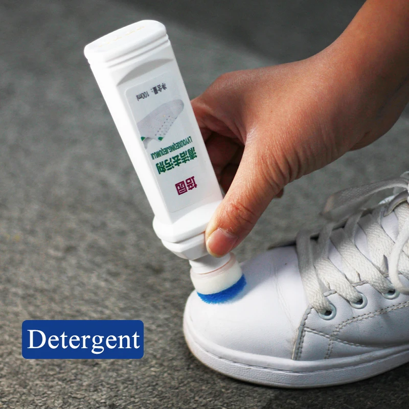 Моющее средство и Отбеливающее для белой обуви спортивной уборка ремонт