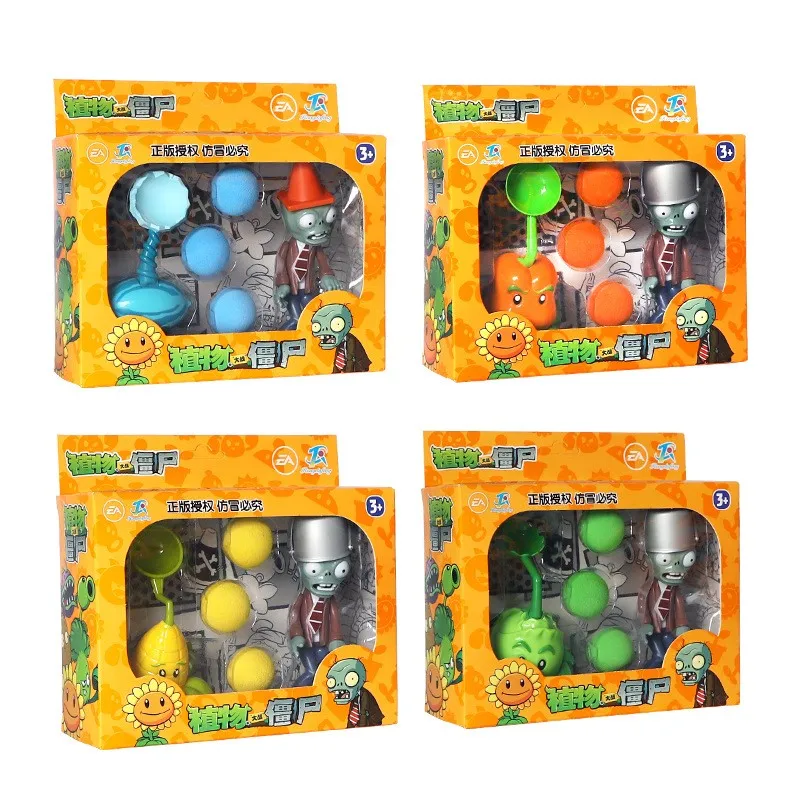 Большие подлинные Растения Vs. Игрушки-Зомби полный набор мальчиков на выброс