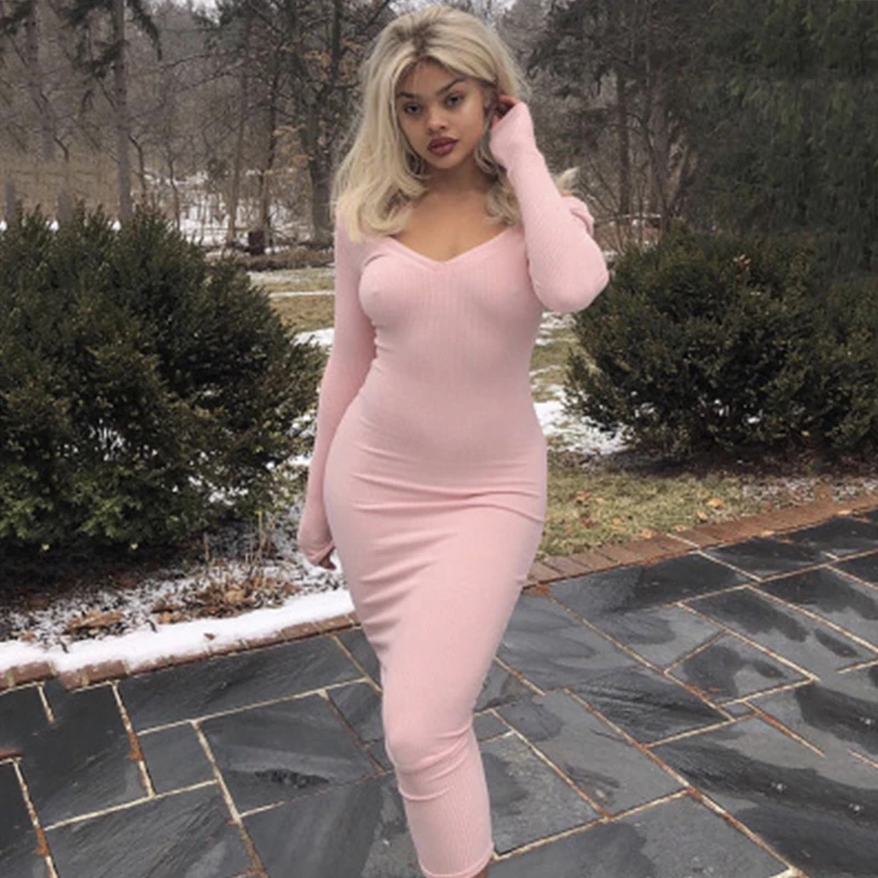 Зимнее облегающее платье COSYGAL с открытыми плечами Вечерние Платья макси длинным