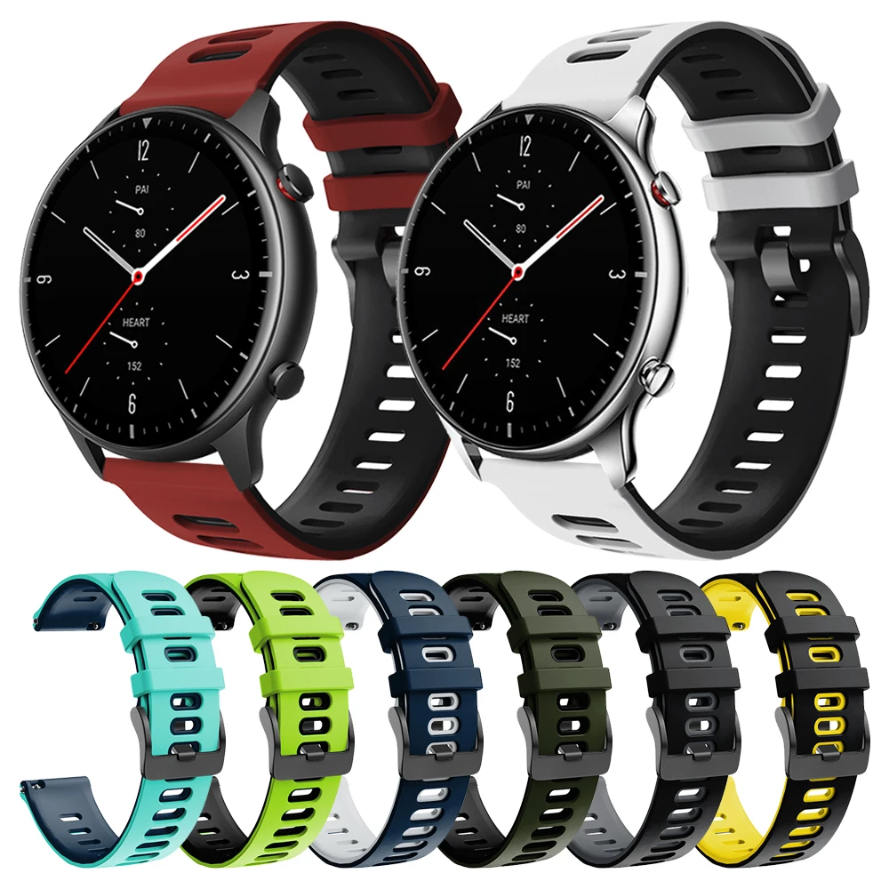 

Silicone Band For Amazfit GTR 2 GTR2 Sport Strap Watchband for Huami Amazfit Smart watch Wrist band Bracelet ремешок Correa