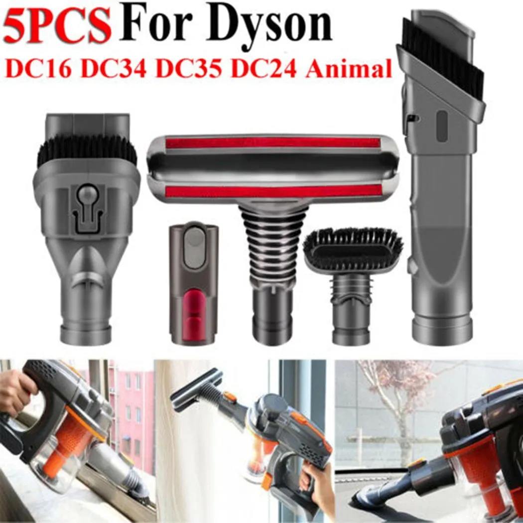 

Brush Crevice Kits Bedding Brush Head Hard Bristle Brush For Dyson V6 DC35 DC50 Home Cleaning Tool Vacuum Accessories Household
