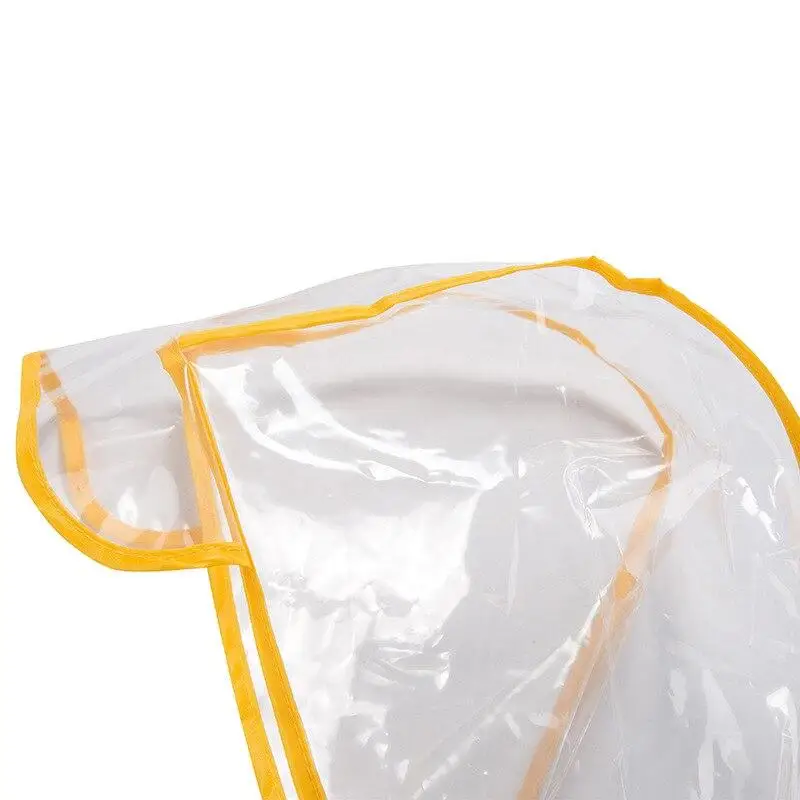 Дождевик из 100% ПВХ прозрачный утепленный эластичный для мужчин и женщин | Дом сад