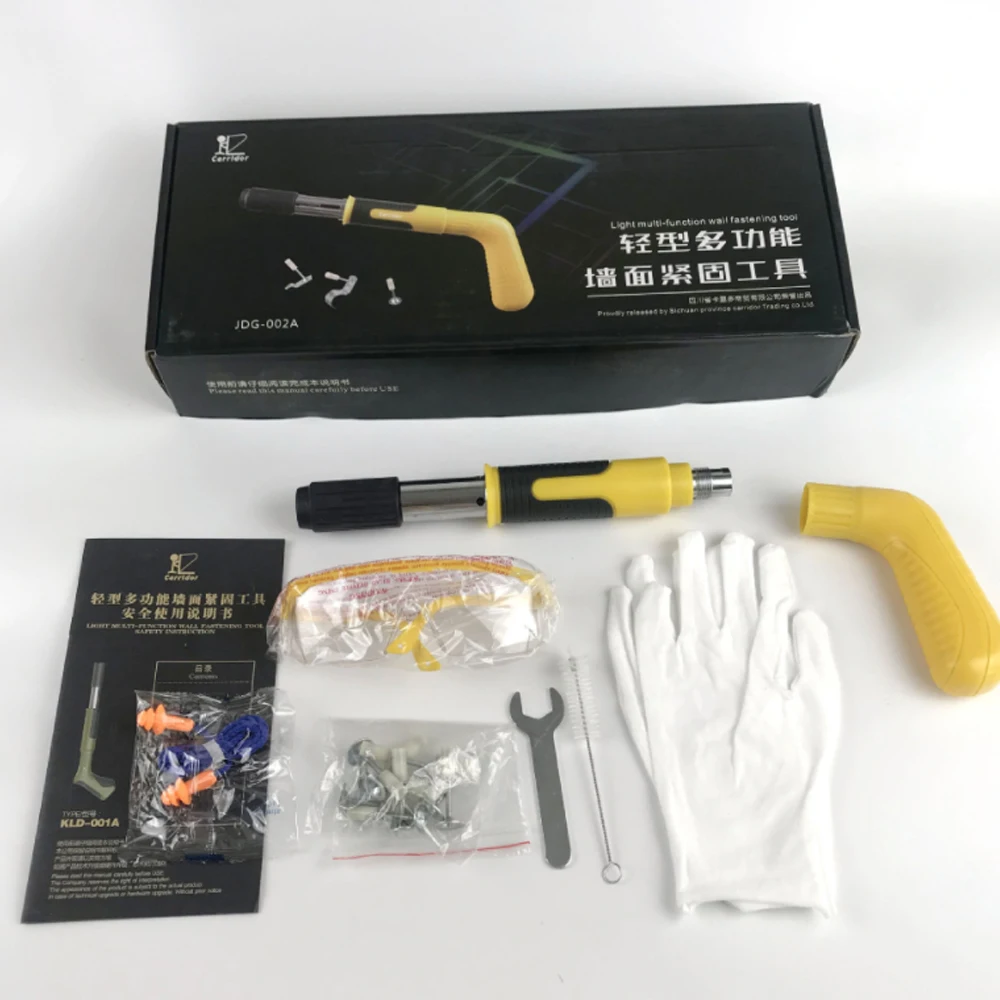 

Manual Steel Nails Guns Rivet Tool Concrete Steel Wall Anchor Wire Slotting Device Decoration Power Tools Rivet Gun Tufting Gun