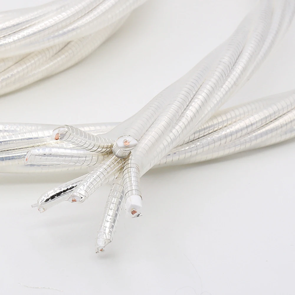 

D533 Hi-End 7 cores Reference Power Cable Cord Bulk Hifi Audio Power Wire